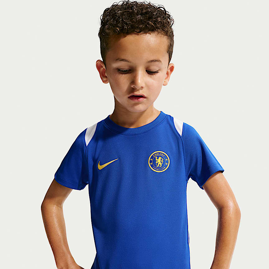 England x Palace Younger Kids' Short-Sleeved Football Top. Nike LU